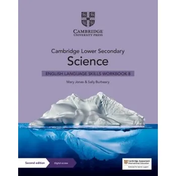 Cambridge Lower Secondary Science English Language Skills Workbook 8 with Digital Access (1 Year) - Jones, Mary