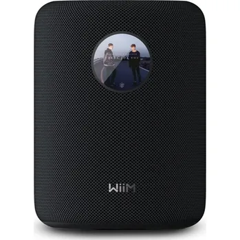 WiiM SOUND Černá (Inteligentní multiroom reproduktor nové generace s vysokým rozlišením! 1,8" displej, 100 W / WiiM Home app)