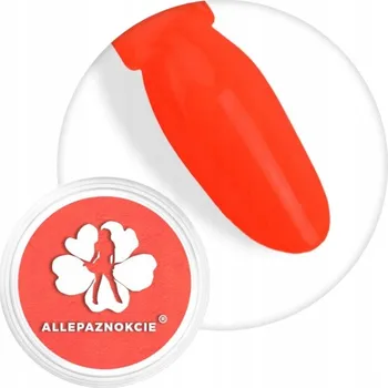 Prášek na nehty Smoke Nails – Efekt kouře, tmavě oranžová