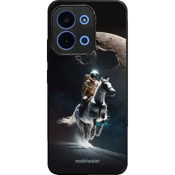 Pouzdro na mobilní telefon Lesklý kryt Mobiwear Glossy - Xiaomi Poco C85 - G004G Astronaut na koni (Prémiové lesklé pouzdro, obal, kryt Mobiwear Glossy na mobil Xiaomi Poco C85 - G004G Astronaut na koni, materiál Plast + TPU silikon - krytí po všech stranách, neošoupatelný potisk,)