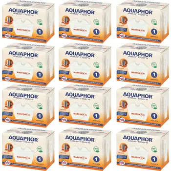 vodní filtr Filtr na tvrdou vodu Aquaphor Maxfor+ H náhradní filtrační vložka do konvice, 12 ks