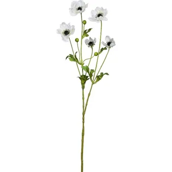 umělá květina Gasper Umělá květina sasanky 81 cm bílá