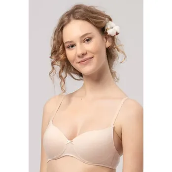 Podprsenka TEENAGERSKÁ PODPRSENKA TBM 120 BÉŽOVÁ Béžová 65AA