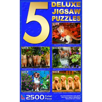 3D puzzle Puzzle multipack 5 v 1