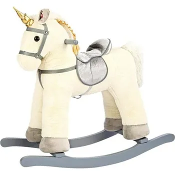 Dětské zboží Bino Houpací jednorožec - bílý