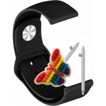 Příslušenství k chytrým hodinkám Pásek Řemínek Silikon Pin Barva pro Huawei Watch 3 Pro Classic