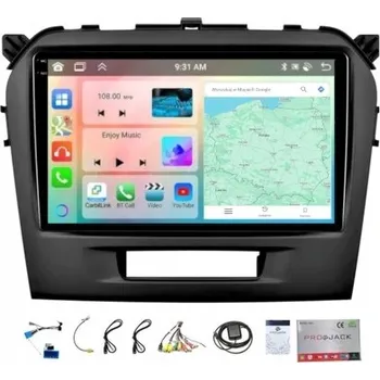 Autorádio AUTORÁDIO S NAVIGACÍ CARPLAY SUZUKI VITARA 2015-2024 BT WIFI ANDROID 4GB 64GB