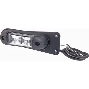 Přídavný světlomet Obrysové LED světlo 0,8/1,7 W bílé/červené 139x35x35, obdélníkové 12/24V, 4 LED