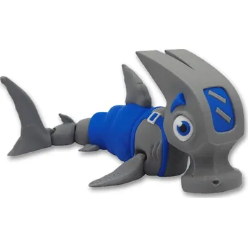 Figurka Flexi Factory Žralok Kladivoun - barevný