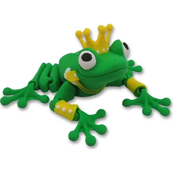 Figurka Flexi Factory Žabí princ - barevný
