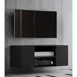 Vcm Nástěnná skříňka Jusa 95, černá