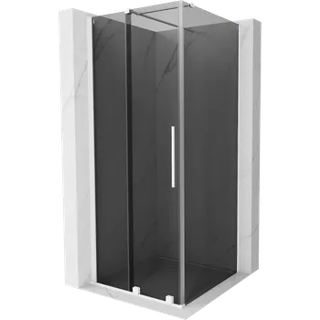 Mexen Velar posuvná sprchová kabina 120 x 120 cm, grafit, bílá - 871-120-120-41-20 Sprchové kouty