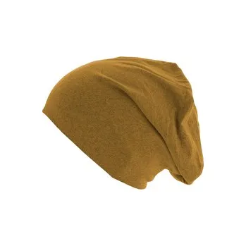Pokrývka hlavy Čepice zimní MSTRDS Heather Jersey Beanie - žlutá