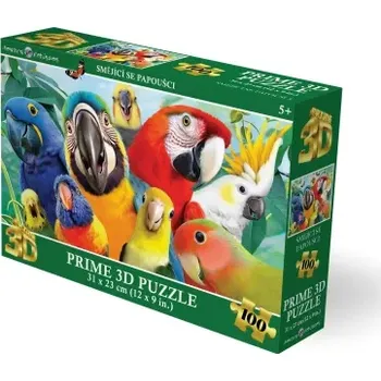 Puzzle Puzzle 3D - Smějící se papoučci