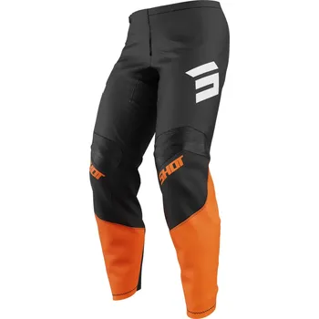 Moto kalhoty Motokrosové kalhoty Shot Draw Private oranžové 34