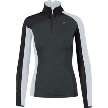 Karpos fleecová mikina FEDERA HALF-ZIP W FLEECE 2025/2026 Zelená L Dámské