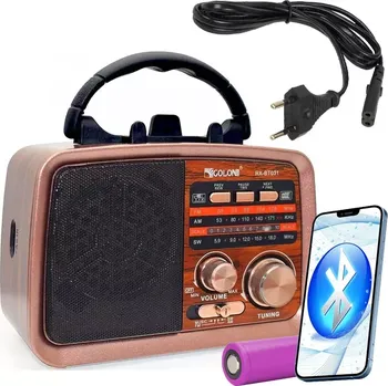Radiopřijímač GOLON RX-BT031
