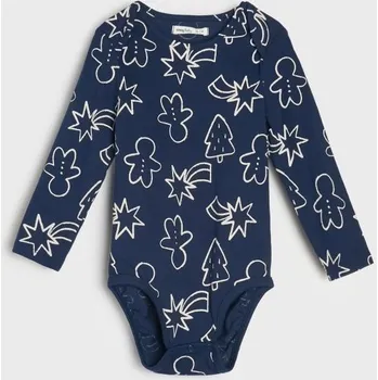 Kojenecký body Sinsay - Bavlněné body - námořnická modrá - 791EM-59X - 791EM-59X-68