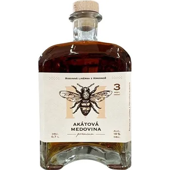 Likér Apicor Akátová medovina premium 0,7 l 18 % vol.