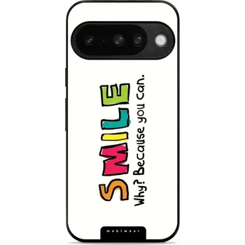 Pouzdro na mobilní telefon Lesklý kryt Mobiwear Glossy - Google Pixel 10 - G073G Smile (Prémiové lesklé pouzdro, obal, kryt Mobiwear Glossy na mobil Google Pixel 10 - G073G Smile, materiál Plast + TPU silikon - krytí po všech stranách, neošoupatelný potisk, tenké provedení, možnost
