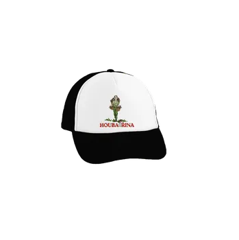 Kšiltovka Bastard Houbadřina kšiltovka truckerka Black cap