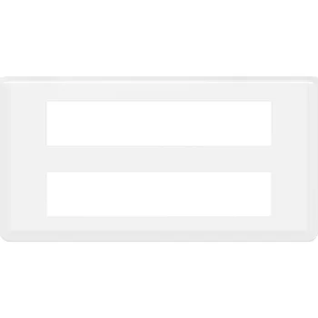 Elektroinstalační materiál LEGRAND Rámeček MOSAIC 078828L 2X10M hor. bílá 078828L