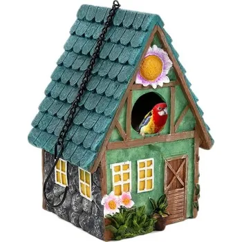 Koupelna pro ptáka Ptačí budka Vnitřní Venkovní Malé ptačí budky Dárky pro ptáky Závěsná ptačí budka pro kolibříka