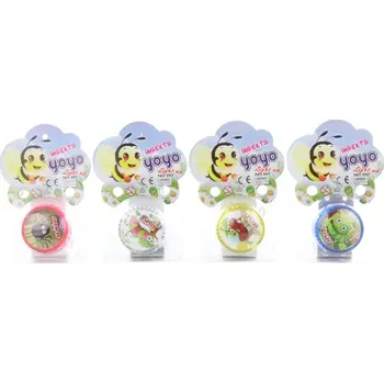 Dřevěná hračka Lamps Jo-jo hmyz svítící