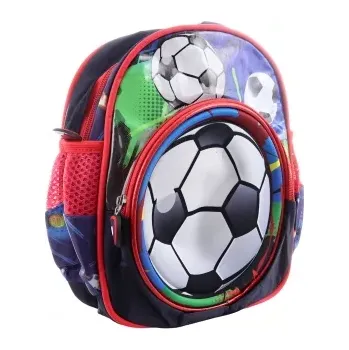 Dětský batoh Dětský látkový batoh s fotbalovým motivem 22 × 25 × 8 cm