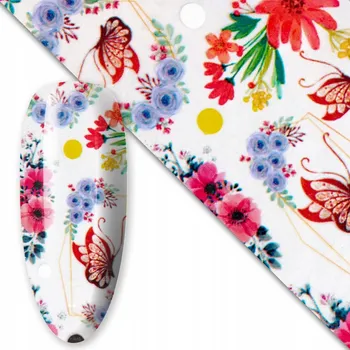 PŘENOSOVÁ FÓLIE pro efekt zdobení nehtů