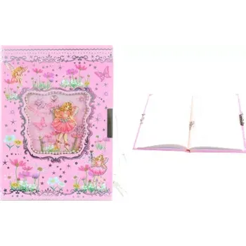 Zápisník Deník s baletkou na zámek pro holčičky