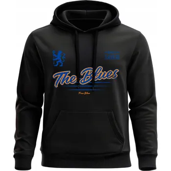 Pánská mikina Pánská mikina B&C THE BLUES MIKINA S KAPUCÍ velikost XL