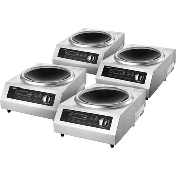 Sporák G.Gastro (4 kusy) Indukční varná deska Wok - 3,5 kW - vč. woku