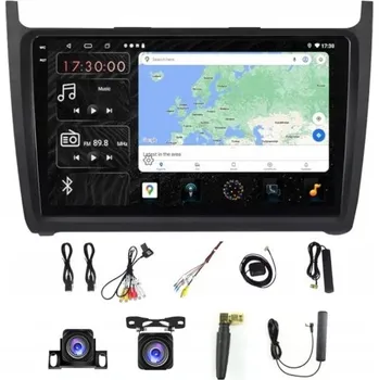 Autorádio AUTORÁDIO GPS ANDROID BT VW POLO 2008-2020 128GB SIM