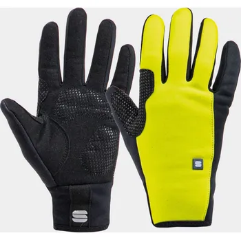 Cyklistické rukavice SPORTFUL Cyklistické rukavice dlouhoprsté - KID ESSENTIAL - žlutá 8Y