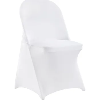 Potah na židli Bílý potah na židli