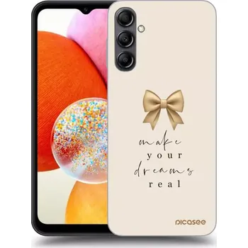 Pouzdro na mobilní telefon Picasee silikonový průhledný obal pro Samsung Galaxy A13 5G - Golden Dream
