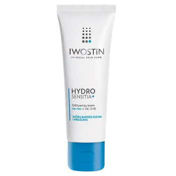 Pleťový krém Iwostin Hydro Sensitia+ výživný pleťový krém s vitamínem C, 50 ml