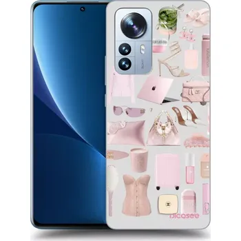 Pouzdro na mobilní telefon Picasee silikonový průhledný obal pro Xiaomi 12 Pro - Glam Babe