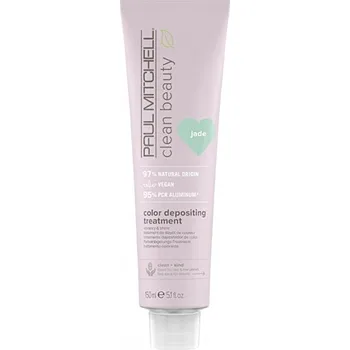 Vlasová regenerace Tónovací maska na vlasy Clean Beauty Jade (Color Depositing Treatment) Paul Mitchell - 150 ml