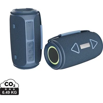 Voděodolný reproduktor IPX4 16W Prisma z RCS recykl. plastu - Modrá