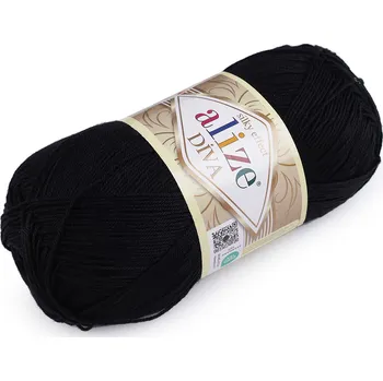 Příze Pletací příze Alize Diva 100 g