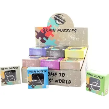 Hlavolam Kovový mini hlavolam do kapsy