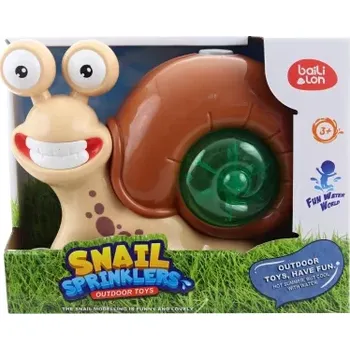 Vodní rozstřikovací šnek na zahradu