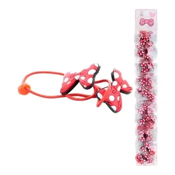 Gumičky do vlasů s mašličkou – sada 2 ks