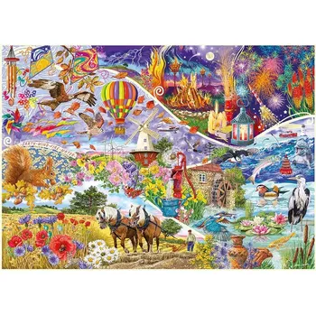 Puzzle Gibsons puzzle Elementární 1000 dílků