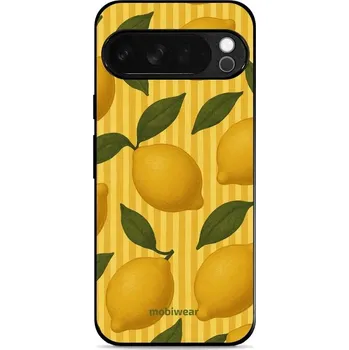 Pouzdro na mobilní telefon Lesklý kryt Mobiwear Glossy - Google Pixel 10 Pro XL - GP81G Citrony (Prémiové lesklé pouzdro, obal, kryt Mobiwear Glossy na mobil Google Pixel 10 Pro XL - GP81G Citrony, materiál Plast + TPU silikon - krytí po všech stranách, neošoupatelný potisk, tenké)