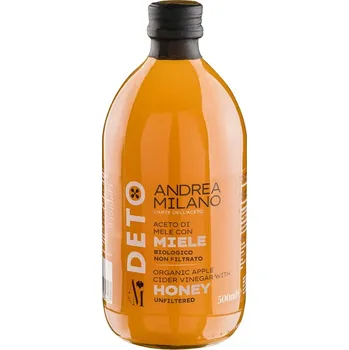 Ocet Andrea milano deto jablečný ocet s medem sklo 500ml