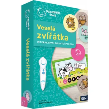 ALBI Kouzelné čtení hra Pexeso interaktivní Veselá zvířátka | 38
