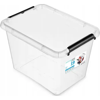 Úložný box MOXOM organizérová nádoba krabička s víkem 19L SimpleStore 1532